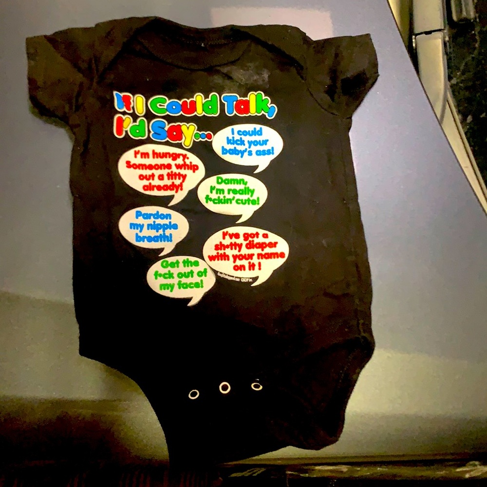 Spencer’s baby onsie